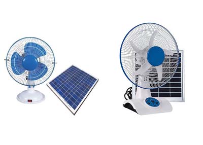 Sun Solar DC High-Speed Table Fan (16 Inch)